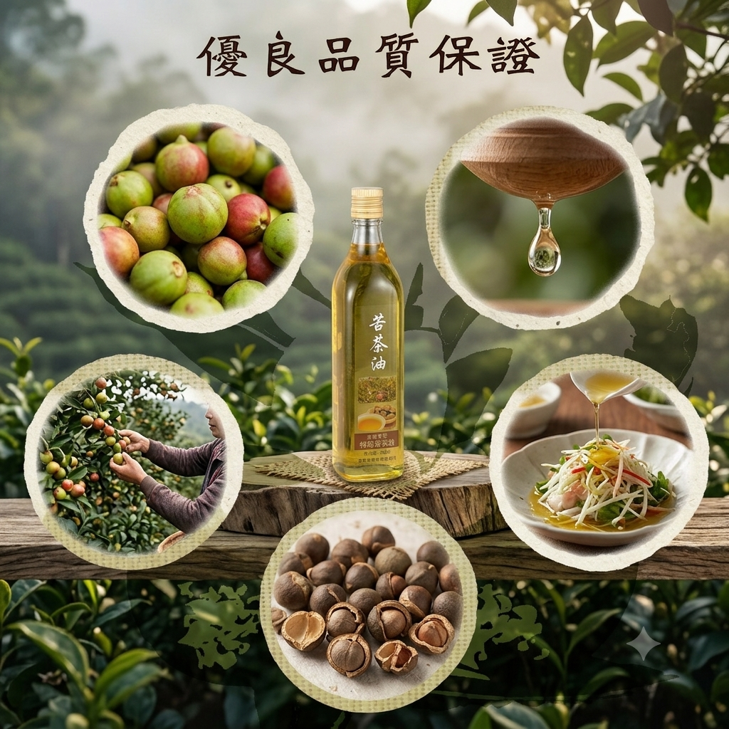 在追求健康飲食的現代，好油是餐桌上不可或缺的基石
