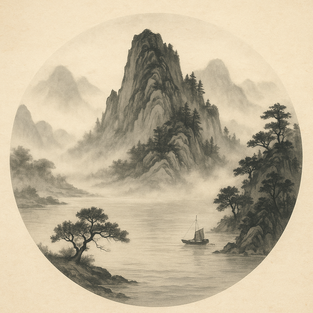 美學創作~山水畫