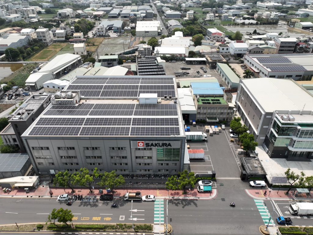台灣櫻花-大雅廠_工程容量:410.82kWp