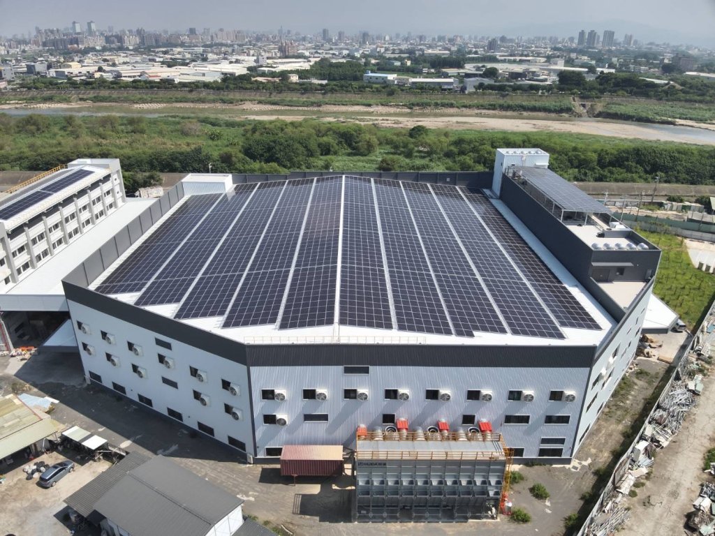 台灣櫻花-霧峰廠_工程容量:1176.56kWp