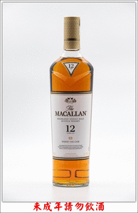 蘇格蘭 麥卡倫 12年經典雪莉桶(新) 單一純麥威士忌 700ml