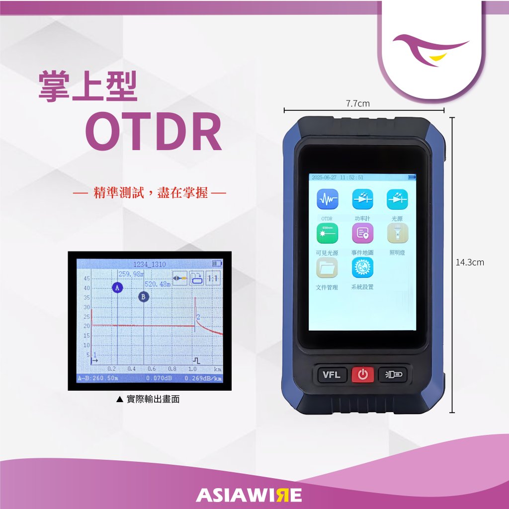新品上架 - 掌上型OTDR