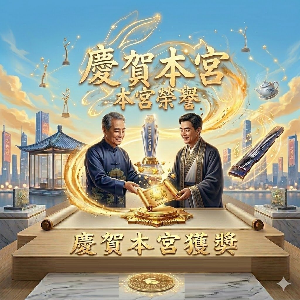 慶賀本宮榮獲115年宗教團體興辦社會公益事務績優獎
