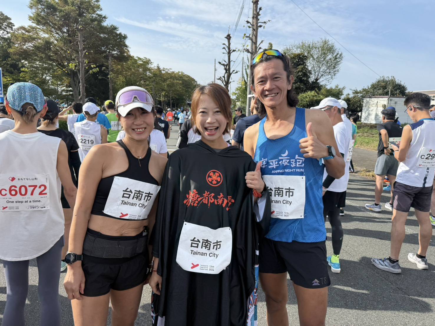 臺南市赴日本友誼市參加百選賽事山形馬拉松 與前箱根駅伝選手請益交流