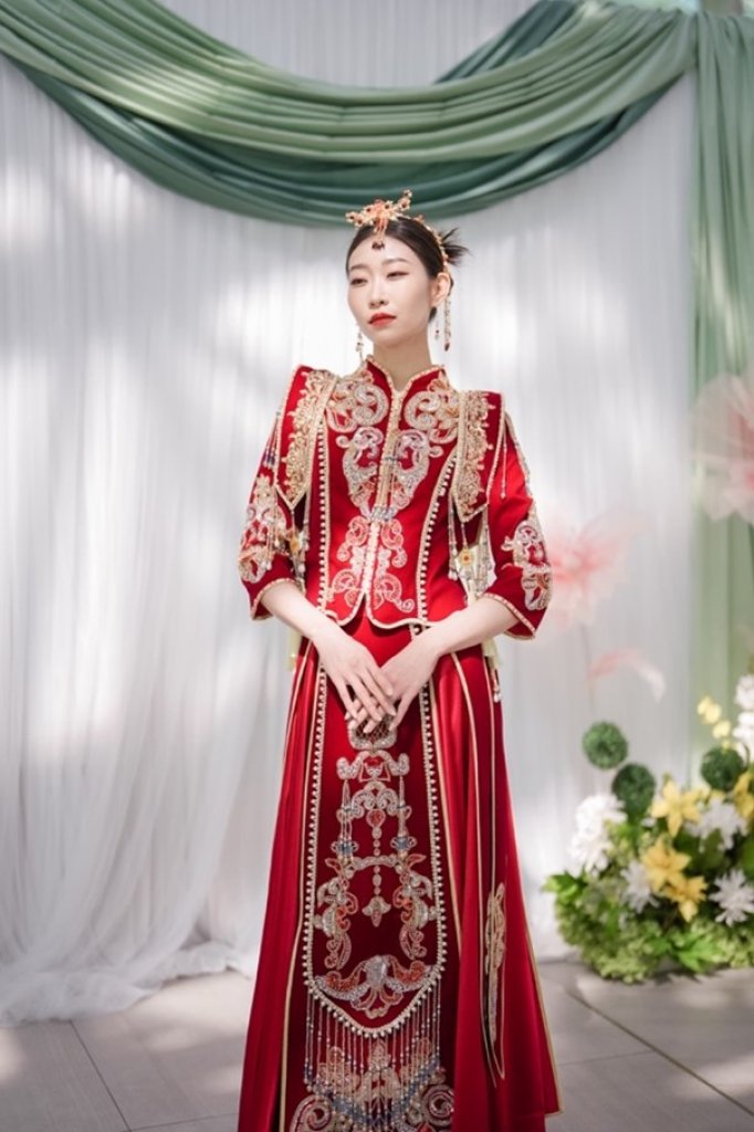 杜林紙草手工婚紗秀 臺南美術館展出 30件珍稀手工禮服超有看點