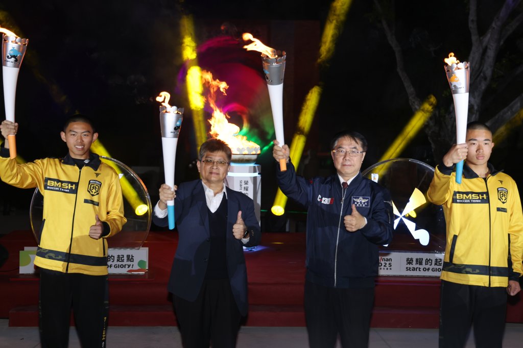 114年全中運引燃聖火 祝福選手大展身手榮耀登場