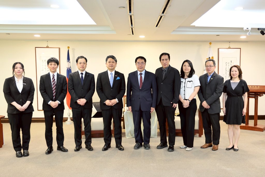 金澤市長村山卓拜會黃偉哲  盼延續兩市情誼深化交流