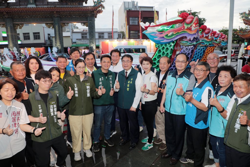 安平開台天后宮點燈祈福  揭開2025國際龍舟錦標賽