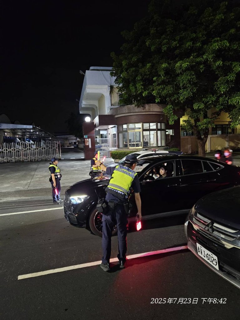 歸仁警維護人民生命安全  強化酒駕執法與宣導  外籍人士也難逃法網 