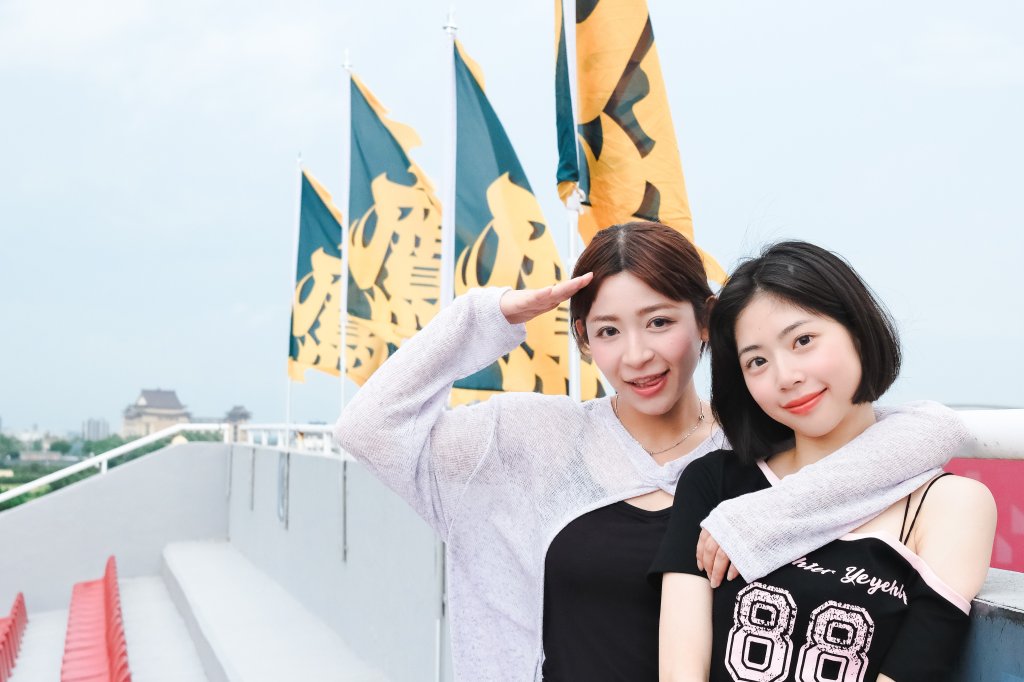 影/活力滿點！Wing Stars 妡0、會晴接棒雄鷹實習應援團長