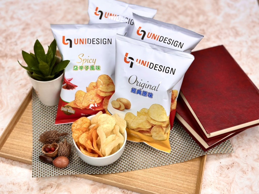統一首度進軍洋芋片市場 集團品牌UNIDESIGN洋芋片重磅上市 打響零食市場前哨戰！