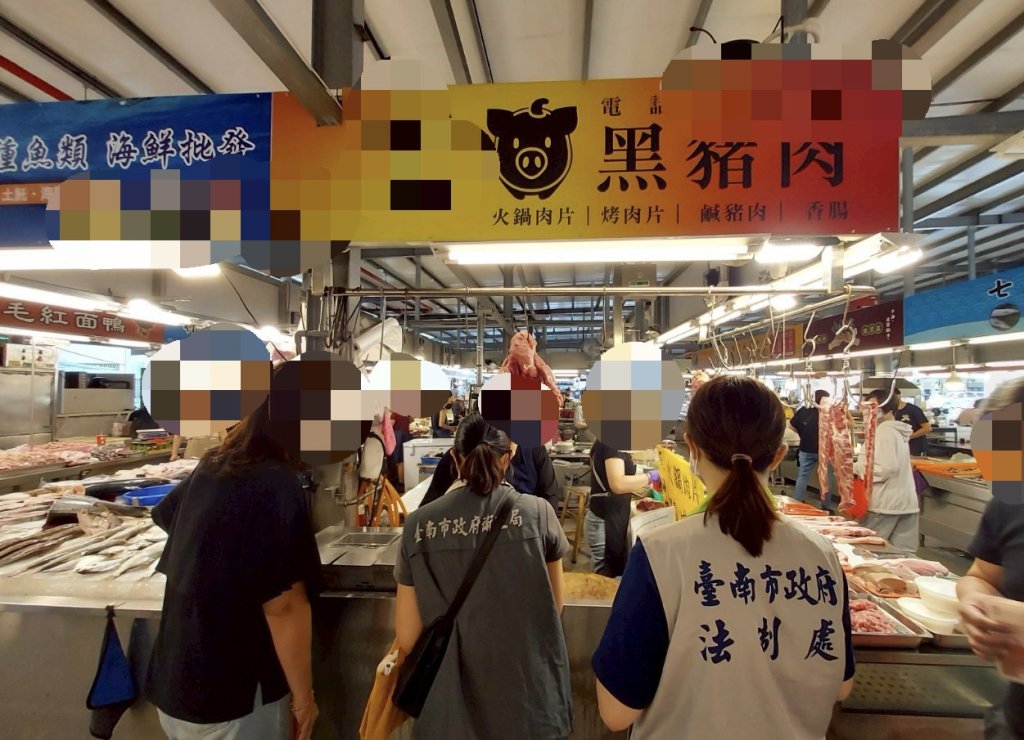 影/安心過連假!南市嚴格把關豬肉標示 提醒民眾安心選購