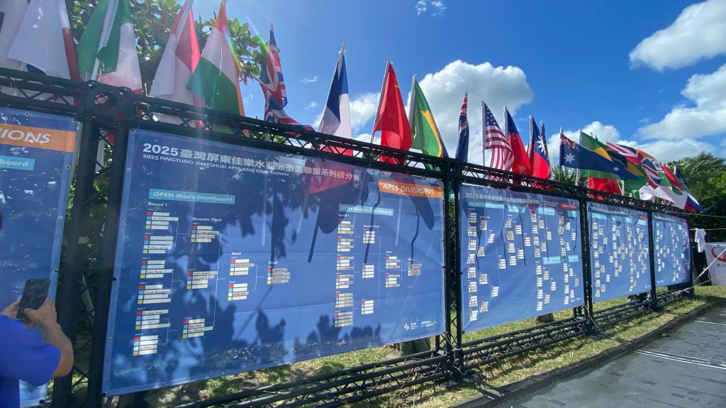 亞洲最強浪潮在屏東　佳樂水成世界浪人必衝海岸
