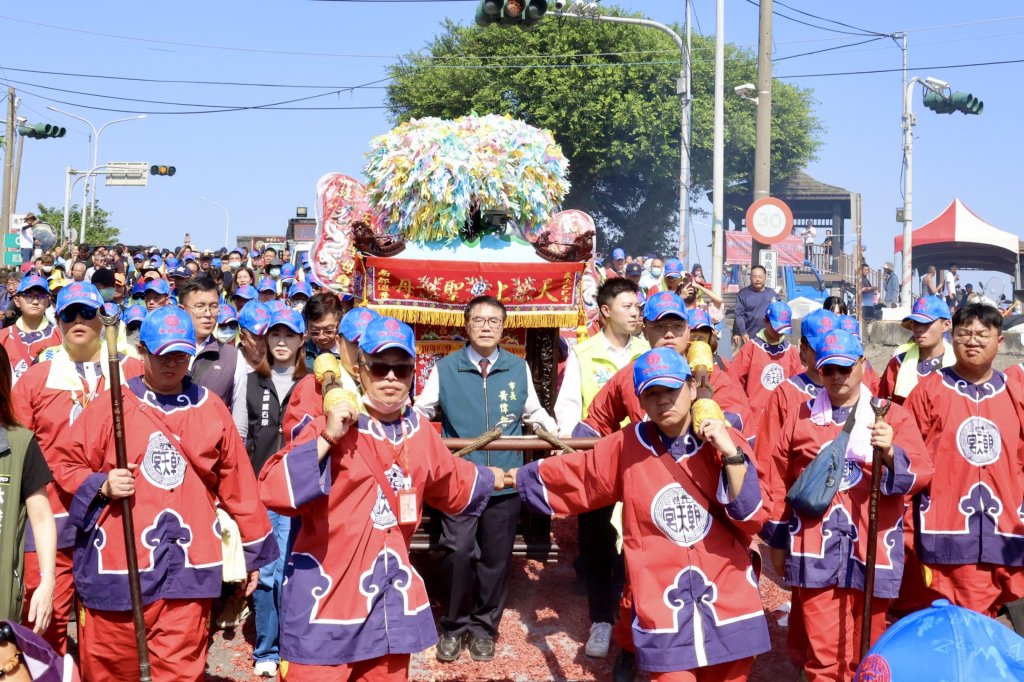睽違百年再臨台南！黑面三媽遶境登場　黃偉哲：這是台南人的心靈文化史