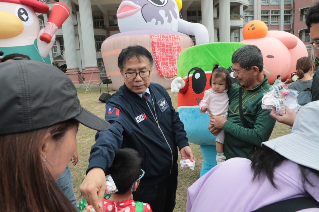 台南變身萌萌城！10位吉祥物現身陪孩子笑開懷