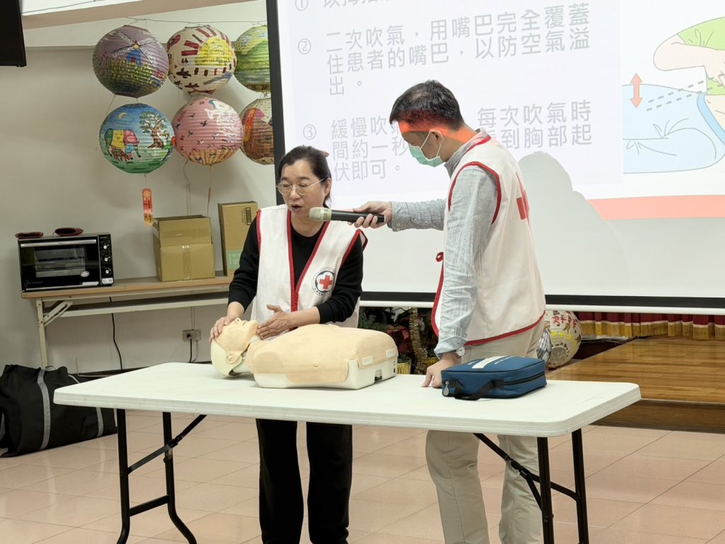 五條港里舉辦CPR＋AED教育訓練　提升社區急救力
