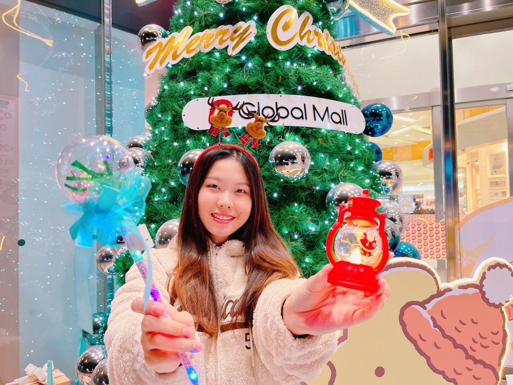 布丁狗療癒耶誕樹登場　Global Mall屏東市20週年嘉年華嗨玩到跨年