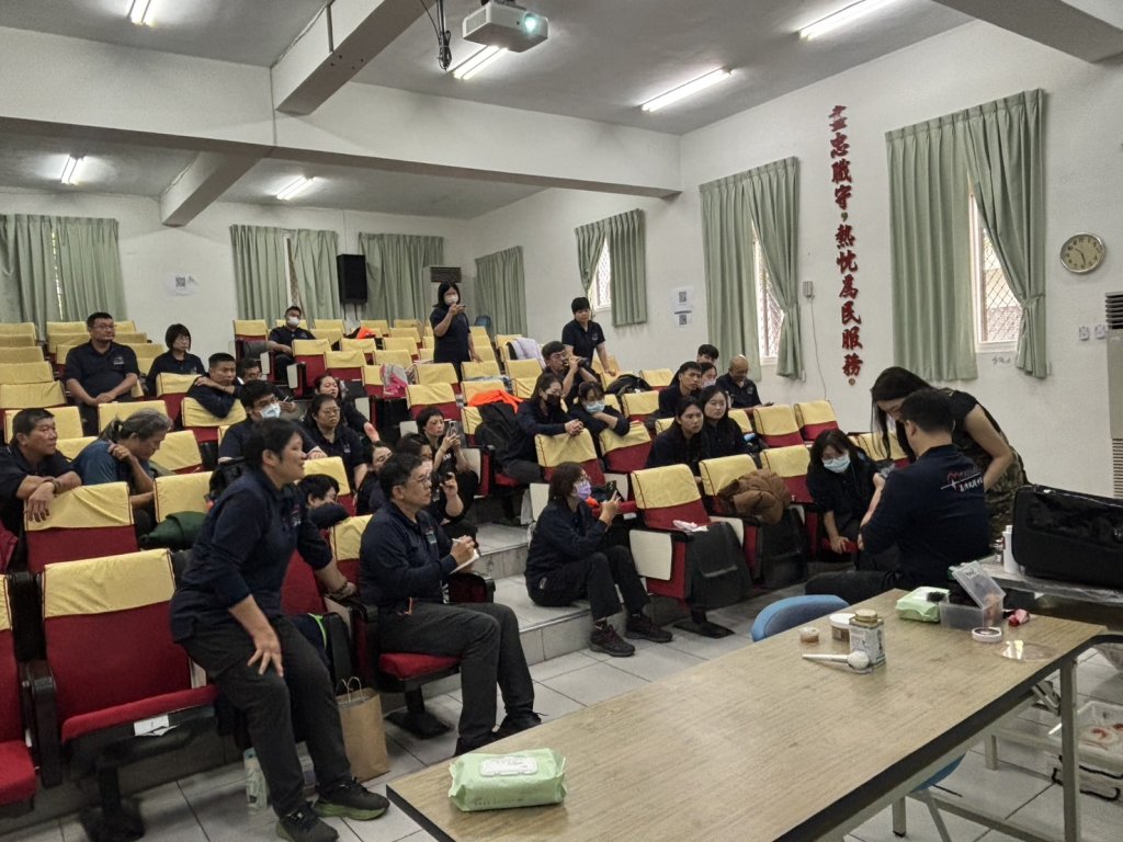 傷妝入訓！臺南市消防局義消救護中隊實戰演練再升級