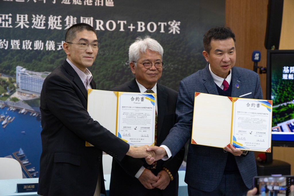 影/全台最大碼頭正式啟動！亞果遊艇投資逾20億 基隆八斗子航向國際