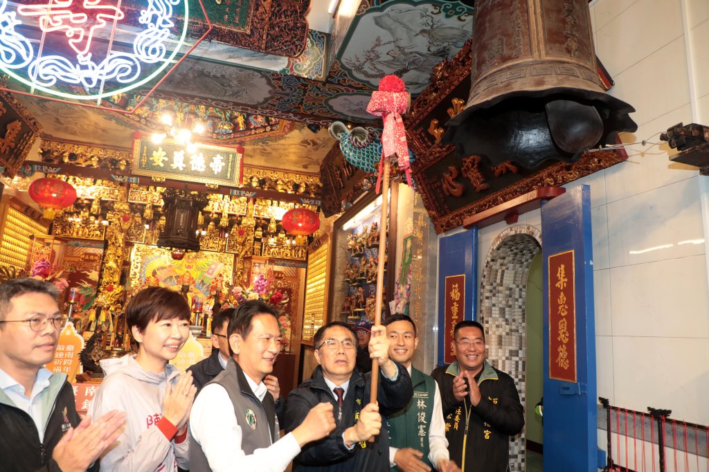 迎向2026的祝福鐘聲   近百宗教場域攜手為台南祈願