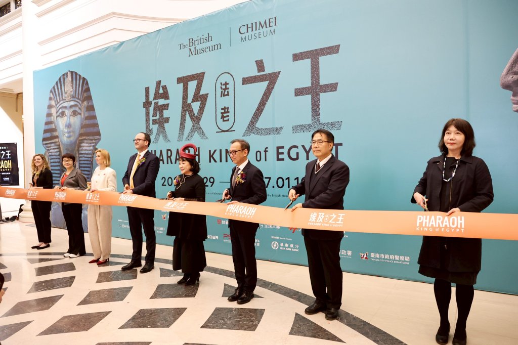 橫跨三千年文明 奇美博物館推出台灣最大古埃及法老特展