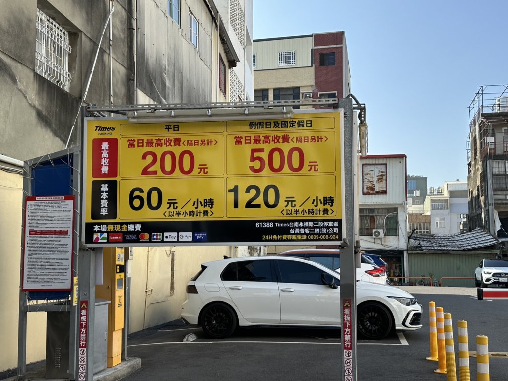 南市出手！公告高費率民營停車場    為市民荷包把關