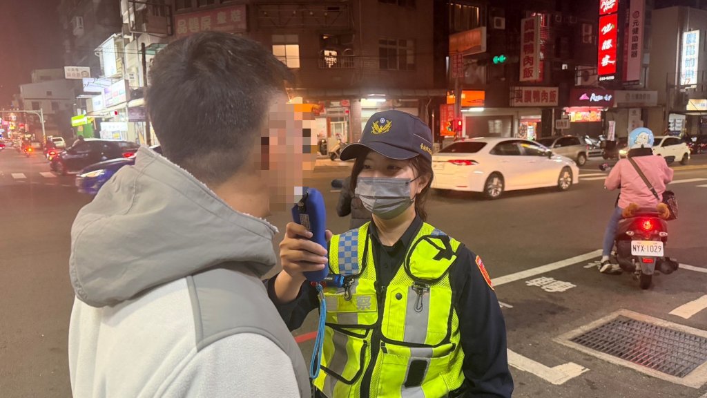 永康警十日取締酒駕＋大灣交流道匝道儀控雙管齊下