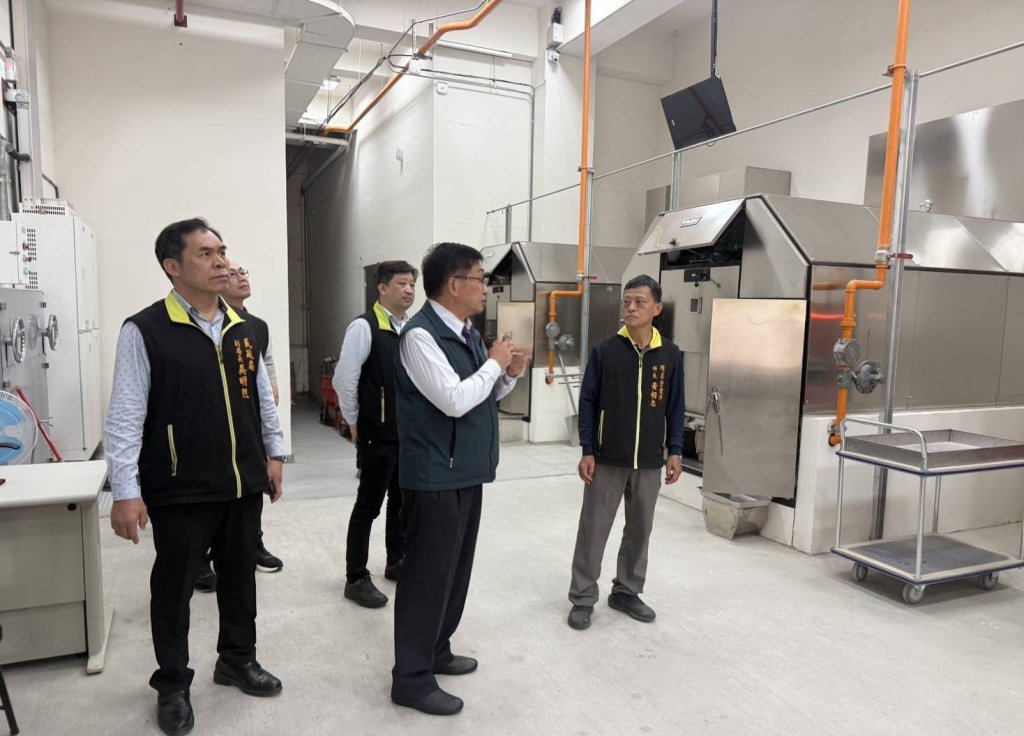 姜淋煌副市長關心人生最後一程！南區第一火化場視察　要求用同理心升級殯葬服務