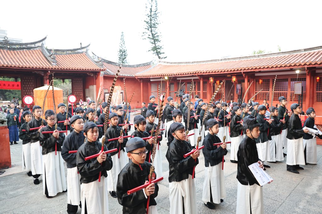 臺南春祭孔子釋奠典禮 傳承千年儒學精神