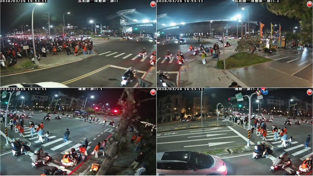 2026年中華職棒台南亞太球場首場順利落幕 交通疏運順暢