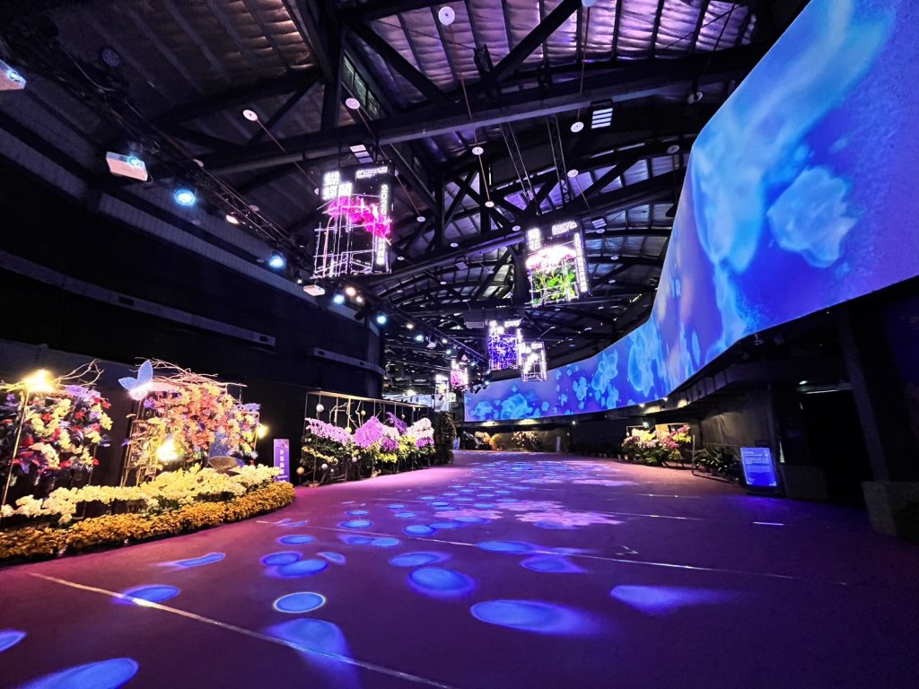 走進就開花！65米互動巨幕震撼登場 2026花卉科技展限定再開放