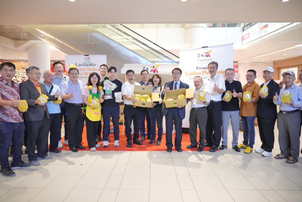 從台南到檳城！黃偉哲帶鳳梨搶攻馬來西亞市場