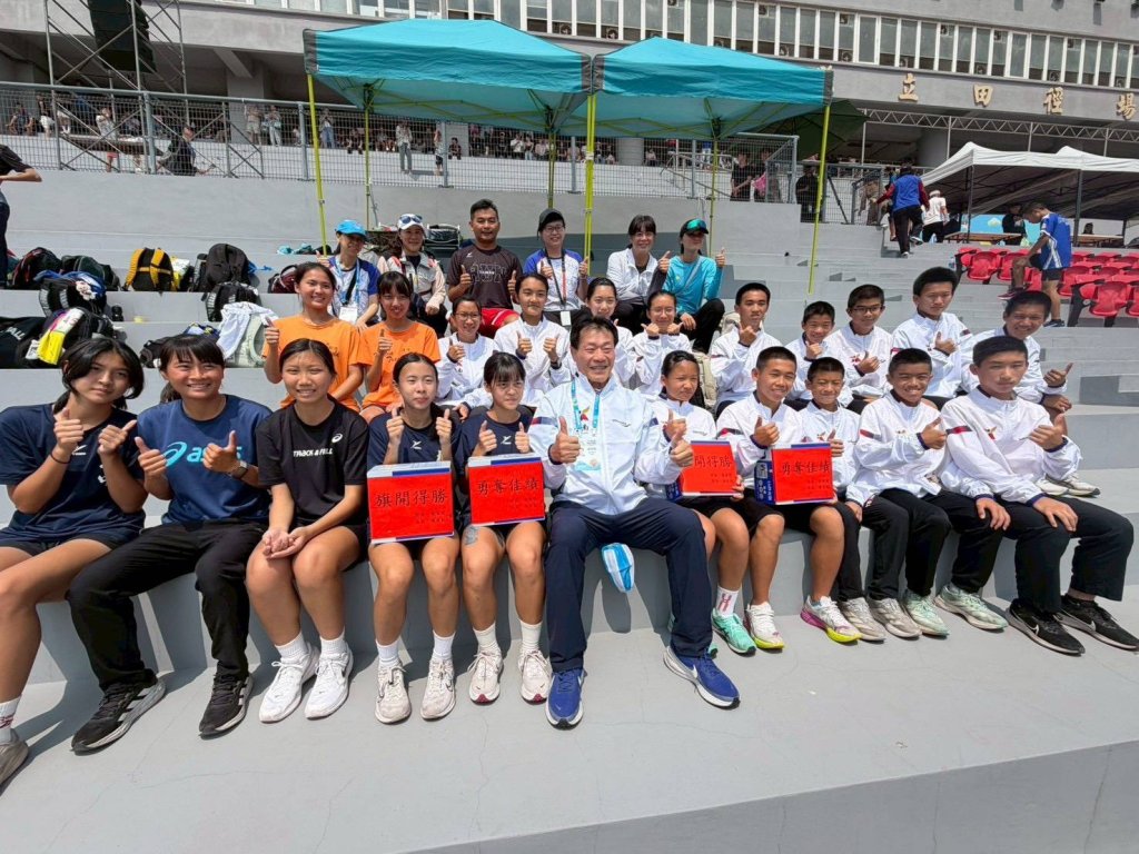 何康婗破大會紀錄勇奪金牌　臺南全中運獎牌開紅盤