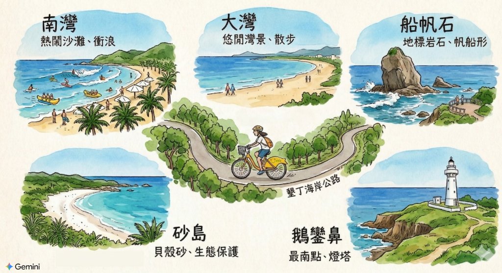 YouBike進駐恆春半島　低碳慢旅串聯墾丁國家公園新風景