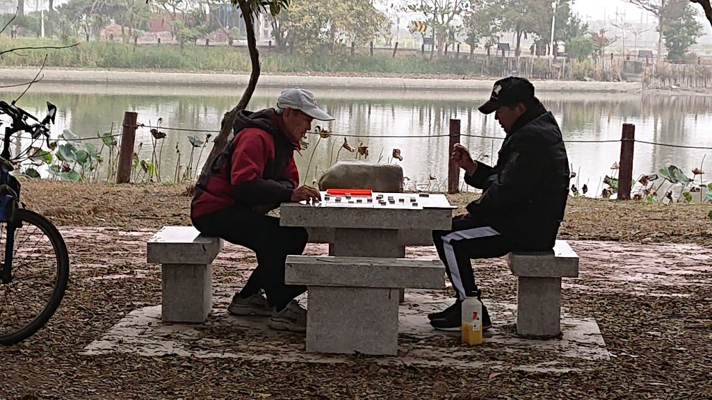 【默子-鄉居拾穗】棋逢對手