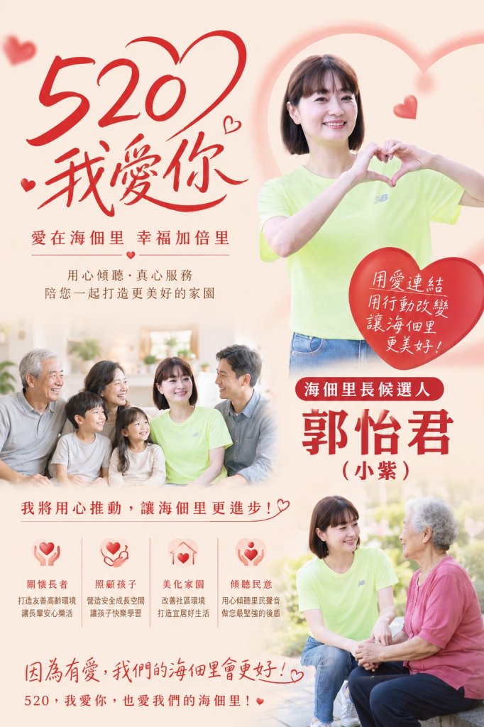 520傳遞愛與溫暖 南市議員蔡麗青攜里長候選人赴仁愛之家育幼所送愛心物資