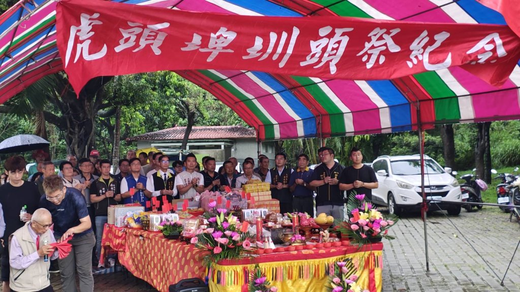 虎頭埤圳頭祭登場 百年水庫見證農業與信仰傳承