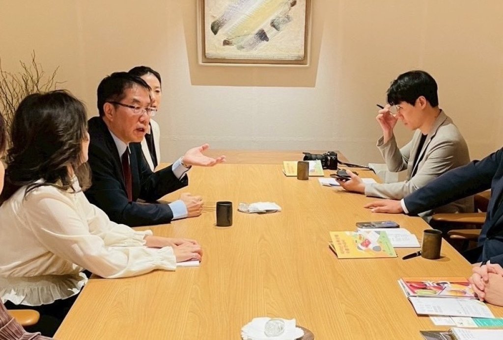 黃偉哲再度率團訪韓 爭取芒果關稅優惠延長助攻外銷