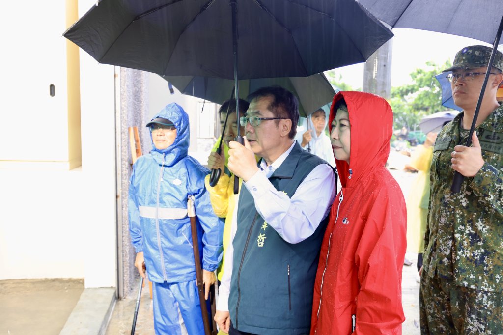 米克拉豪雨大考驗 台南防洪再展韌性 黃偉哲：治水投資看得見成果