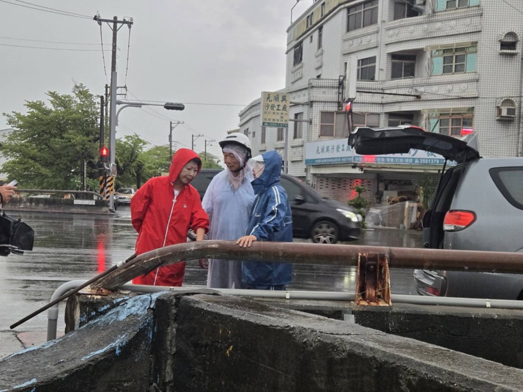 告別淹水惡夢！陳亭妃爭取中央近9億元挹注　六塊寮排水整治升級
