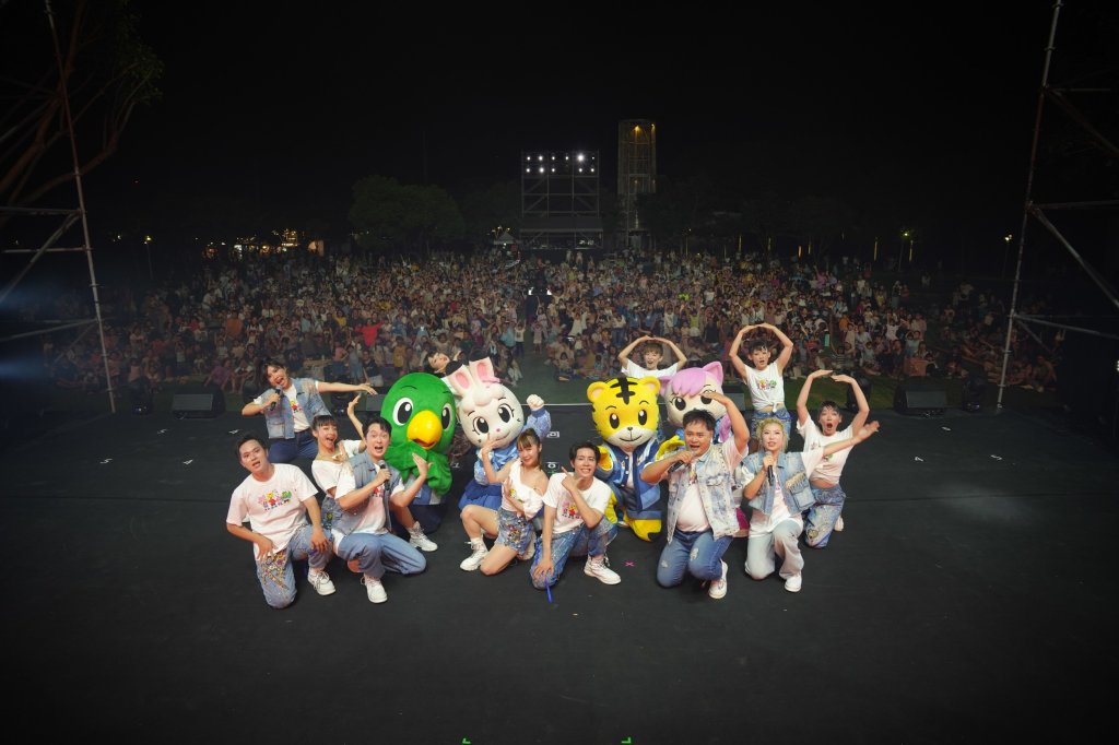 暑假必衝！巧虎、蠟筆小新都在屏東夏日狂歡祭