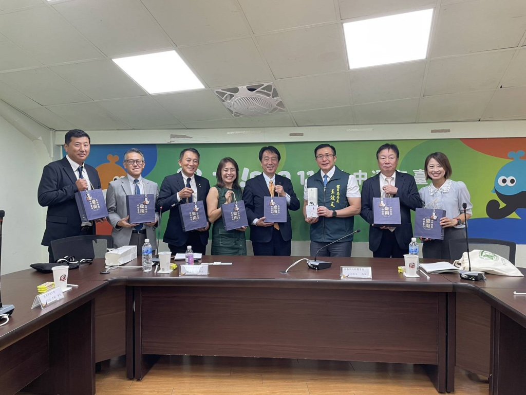 運動搭起臺日友誼橋梁　日本能美市商工會訪團拜會臺南體育局