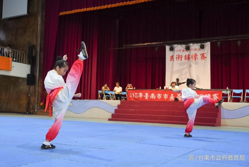 武林盛會臺南登場！115年市長盃武術錦標賽以武會友   展現武藝魅力再創佳績