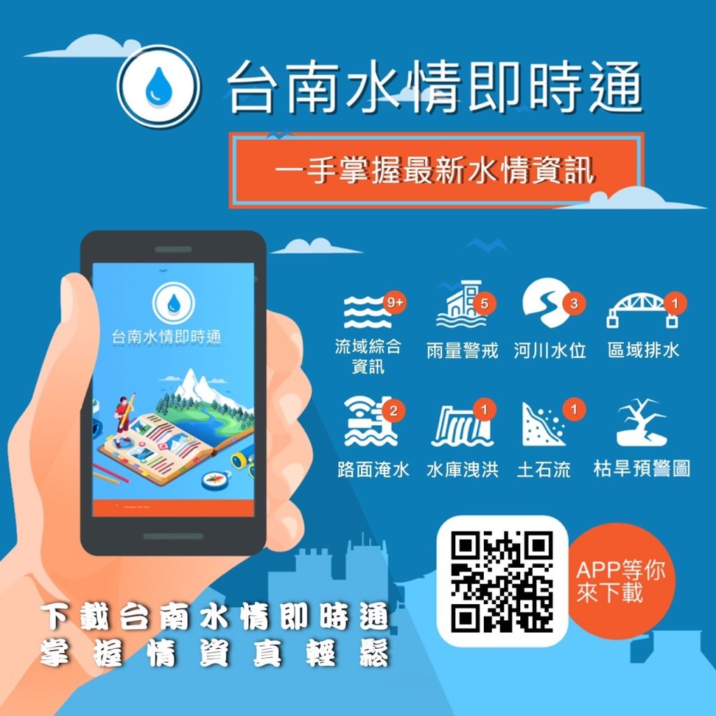 治水沒有最好只有更好 臺南持續精進防洪韌性守護市民安全