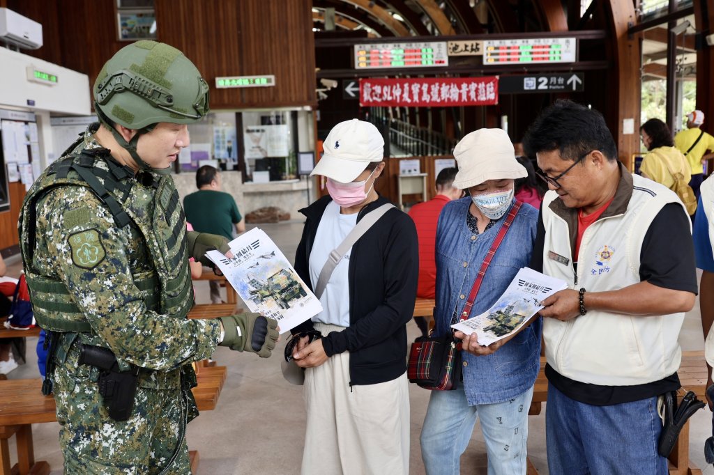 漢光演習軍民合作　臺東後輔整合在地印刷資源協力戰略溝通