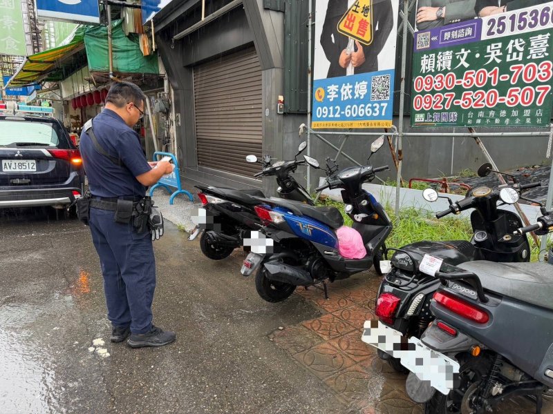 違停別想跑！永康警出動拖吊車掃蕩中華路  鐵腕執法「還路於民」