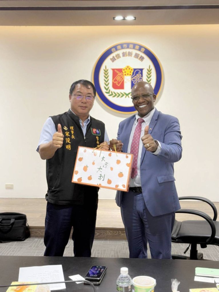 南非駐臺灣代表處來訪臺南市商業總會，深化雙邊交流，共創南向商機！