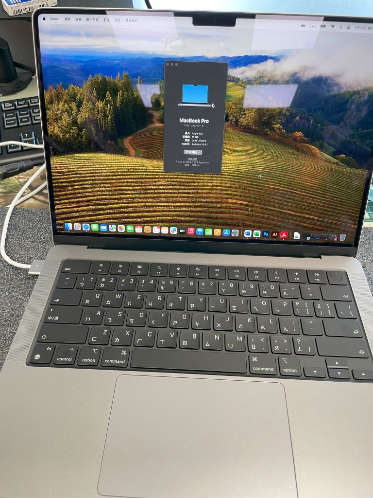 ❤️銷售案例－感謝賴老闆選購 Apple MacBook Pro 14 吋新款筆電！