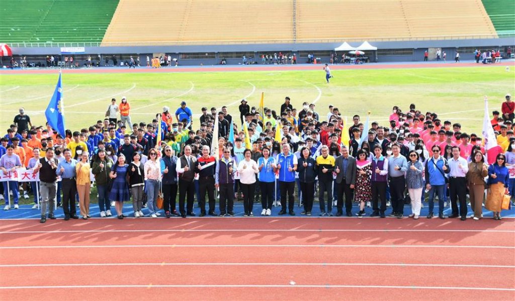 彰化縣中小學聯合運動會開幕 一連4天近二千運動好手競技<大和傳媒>