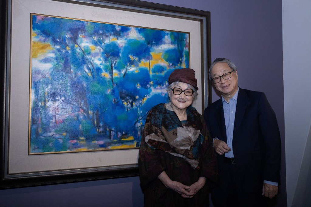 史博館鍾桂英特展開幕 璀璨色彩與時代交響 追尋臺灣戰後第一代女性藝術家的足跡<大和傳媒>